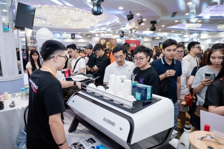 Khát Expo 2026: Sanremo Việt Nam tạo dấu ấn với trải nghiệm thực tế sân chơi Latte Art