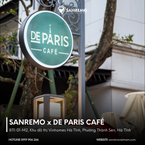 DE PARIS CAFÉ – KHÔNG GIAN CÀ PHÊ MANG TINH THẦN PARIS CỔ ĐIỂN TẠI HÀ TĨNH