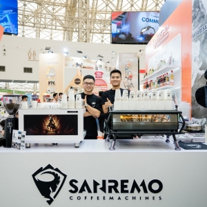Cafe Show Hanoi 2025 Bùng Nổ Cùng Sức Hút Máy Pha Cà Phê Sanremo