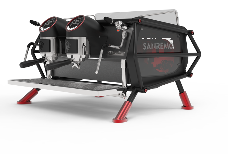 Máy Pha Cà Phê Sanremo Café Racer 2 Họng (Phiên Bản Naked/Freedom)